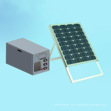 Portable Solar Panel Kit 50W Portable aus Grid Solar-Beleuchtung Kit